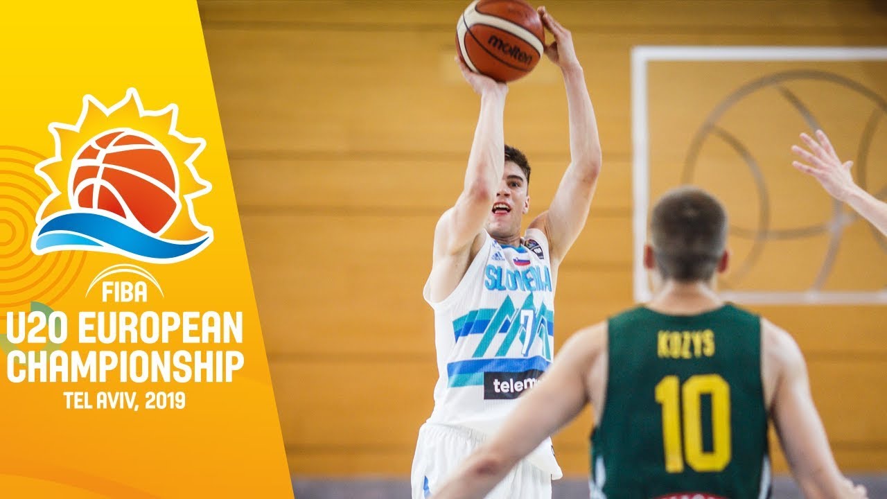 Slovenia v Lithuania - Full Game - FIBA U20 European Championship 2019
