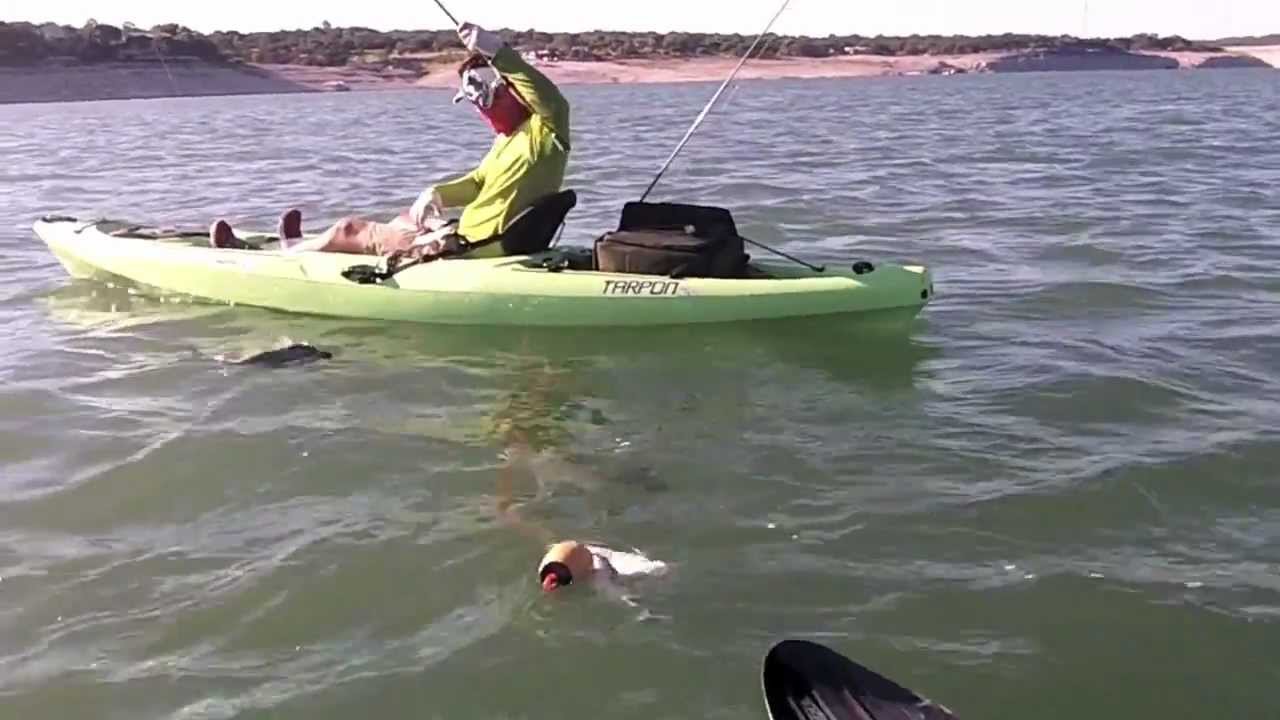 Kayak Fishing at Medina Lake 31MIlesOut Take#1 - YouTube