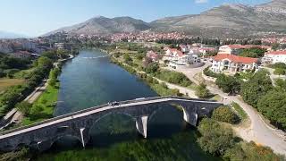 Замечательный город Требинье (Босния и Герцеговина) с дрона