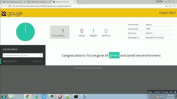 Gauge TestComplete Integration