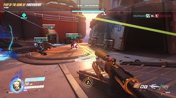 Overwatch Mercy Res potg at spawn