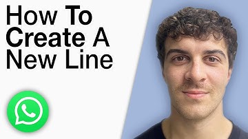 How To Create a New Line on Whatsapp Web [2025 Full Guide]