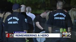 Memorial held on Monday for Salt River Police Officer Clayton Townsend