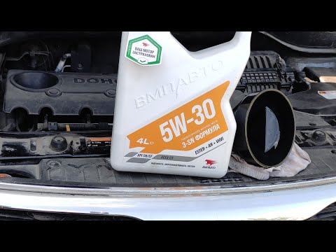 КИА Соренто G4KE 2.4 на масле ВМП Авто 5w30 C3