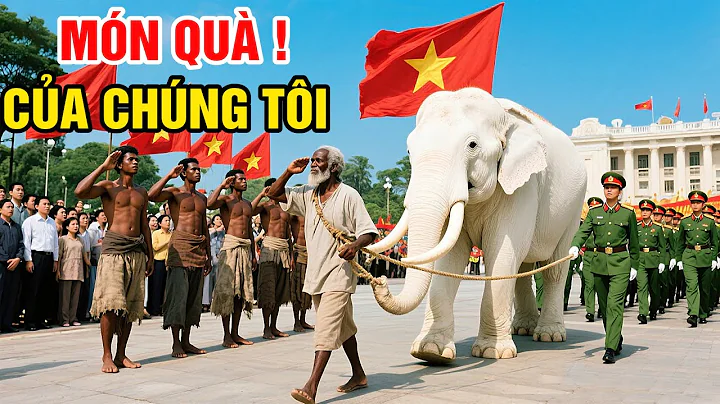 Xôn Xao: Bộ Tộc Phi Châu Tặng Quân Đội Việt Nam Voi Trắng - Ý Nghĩa Khiến Cả Thế Giới Chấn Động