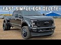 How to: EGR Delete 6.7 POWERSTROKE 2017-2019