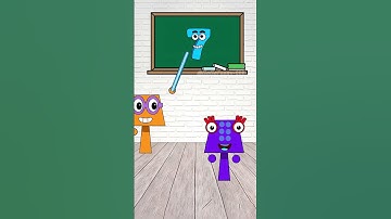 When Sprunki OC One and Two Numberblocks teach singing #shorts #sprunki #numberblocks #incredibox