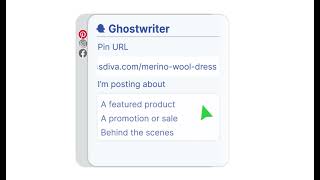 Tailwind Ghostwriter: AI-generated Instagram captions, Pinterest descriptions, and More