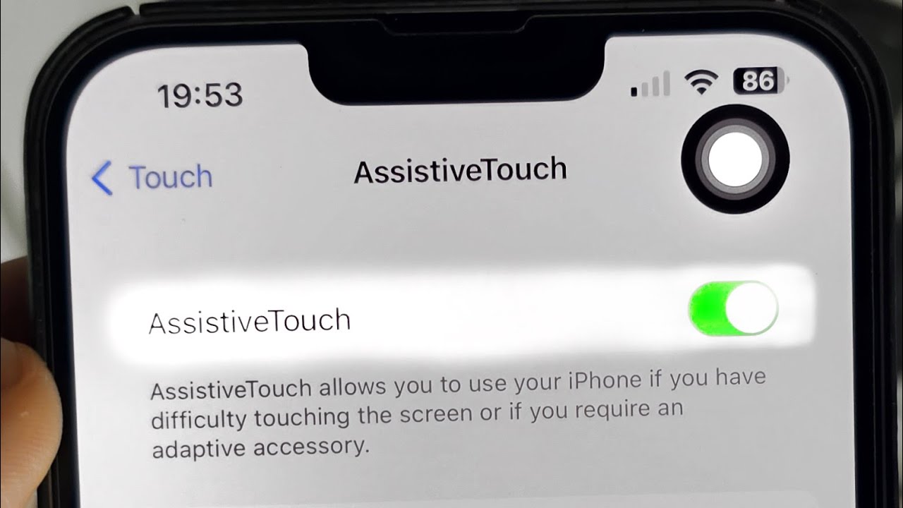 ANY iPhone How To Access Assistive Touch! - YouTube