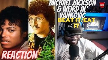 Thumbnail of SIDE BY SIDE VIDEO REACTION BETWEEN MICHAEL JACKSON[BEAT IT] AND WEIRD AL YANKOVIC[EAT IT]-REACTION