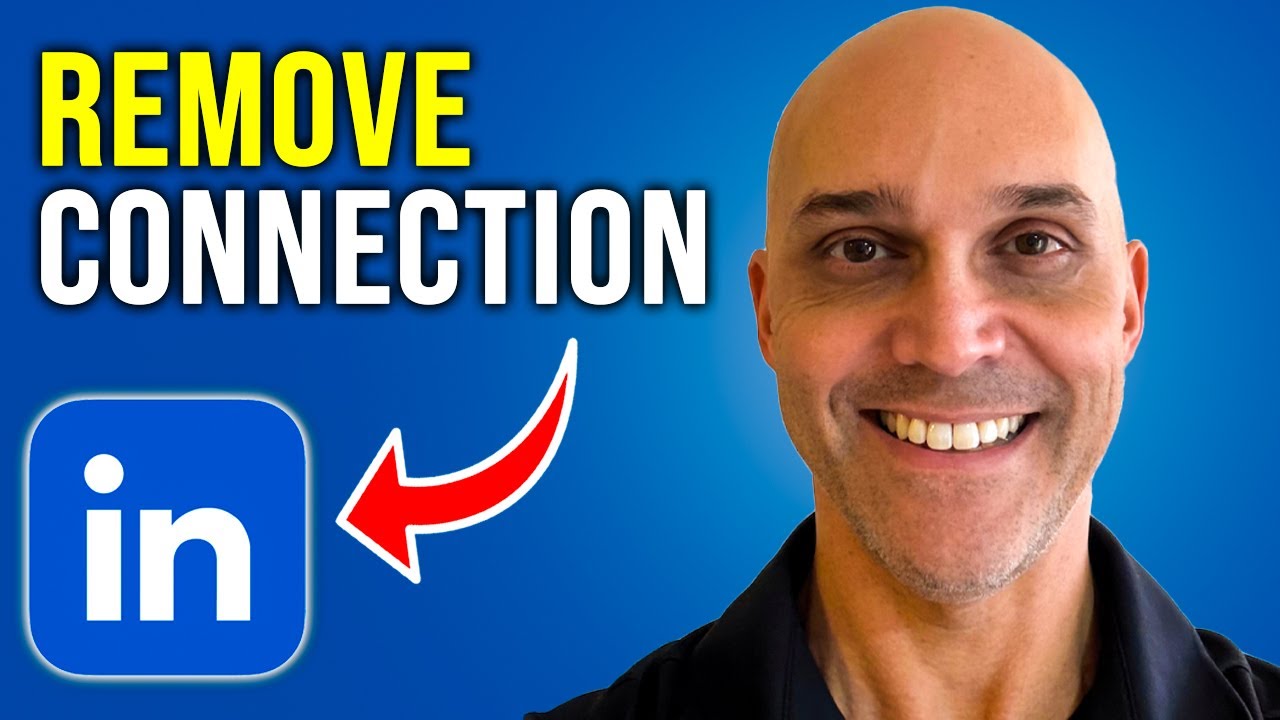 How To Remove a Connection On Linkedin - YouTube