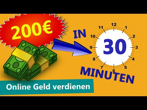 GARANTIERT 200 € online Geld verdienen ? in 30 Minuten (robethood Erfahrungen)