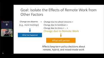 The Effects of Remote Work on Collaboration Among Information Workers