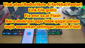 REDMI NOTE 4/4X RESTART