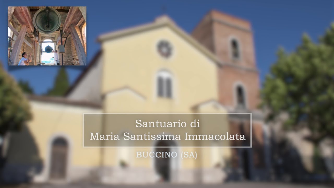 Campane della chiesa dell'IMMACOLATA, BUCCINO (SA) | Suono a festa manuale