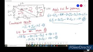 Lec 14 Super Mesh Current Analysis