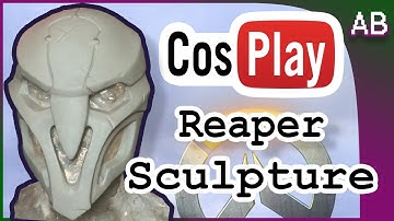 Reaper Cosplay Mask Tutorial - Overwatch Costume Sculpt