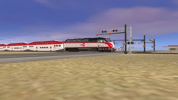 Trainz A New Era: Trains, Railroad Crossings and Traffic Lights