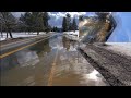 Unblocking Culverts. Warm Weather Rising Water