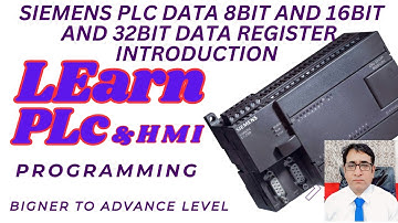 SIEMENS PLC DATA 8BIT AND 16BIT AND 32BIT DATA REGISTER INTRODUCTION