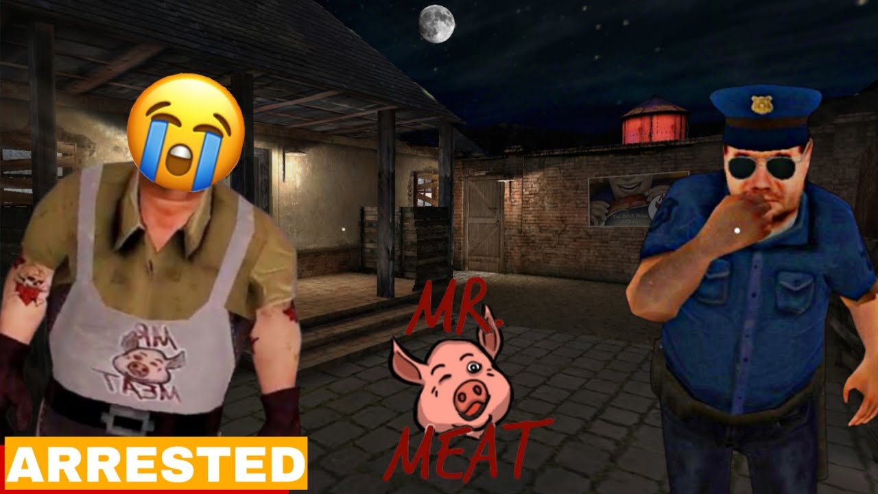 Arresting Mr meat 👮‍♂️| Mr meat:Horror Escape Room
