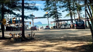 A Peaceful drive to Trombol Beach Kuching- Hidden Paradise of Sarawak, Malaysia #kuching #malaysia