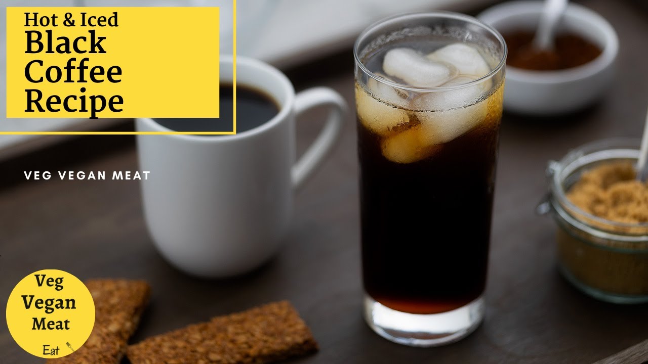 Iced shop black coffee