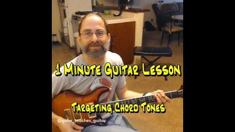 Play more melodically-Target Chord Tones-#shorts #guitarlessons #jazz #blues #musiclesson