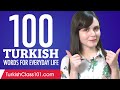 100 Turkish Words for Everyday Life - Basic Vocabulary #5