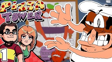 A Fresh Slice Of CHAOS | Lets Play Pizza Tower Part 1 (Blind Playthrough)