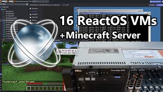 One ReactOS VM per Core on a Dell PowerEdge R720