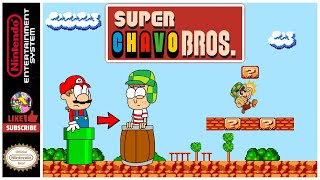 Chavo In Super Mario Bros. (Full Gameplay) | SMB1 (NES) Hack screenshot 5