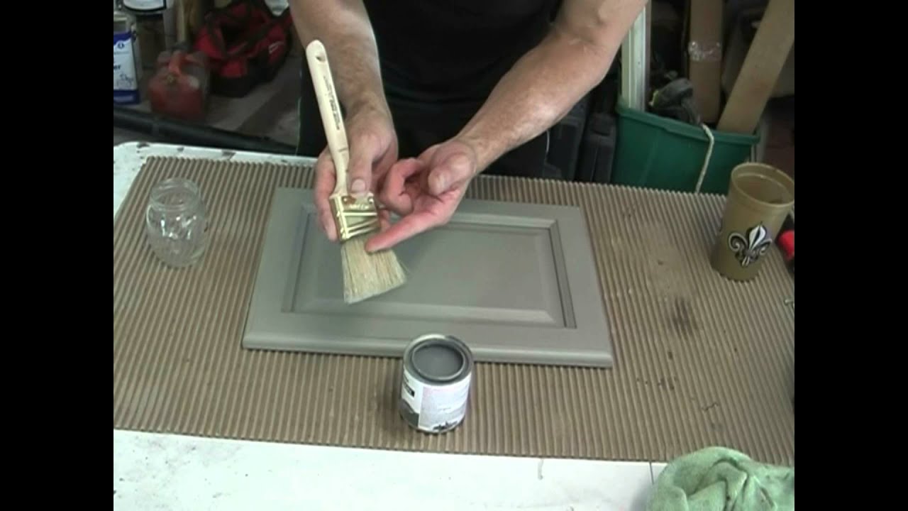 Glazing Technics For Kitchen Cabinets