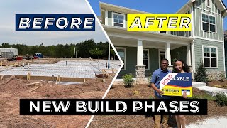 NEW HOME CONSTRUCTION PROCESS | DR HORTON by The Irvs 22,283 views 2 years ago 9 minutes, 45 seconds