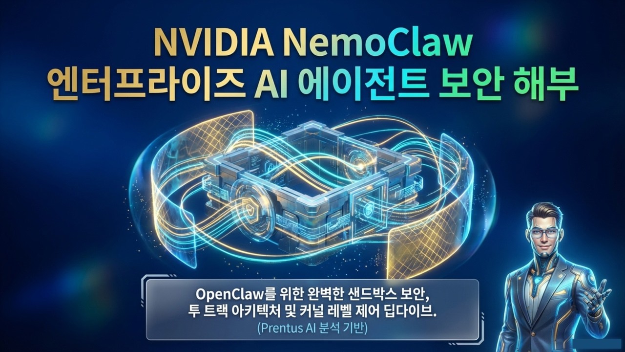 ⁣[NemoClaw] AI 에이전트의 폭주, NVIDIA NemoClaw가 해결한다: 4중 보안 레이어 완벽 분석 | AI 에이전트를 가두는 샌드박스 기술