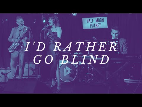 I'd Rather Go Blind | Marie de Soie Jazz Trio (live in London)