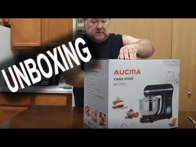 Unboxing Aucma Stand Mixer 