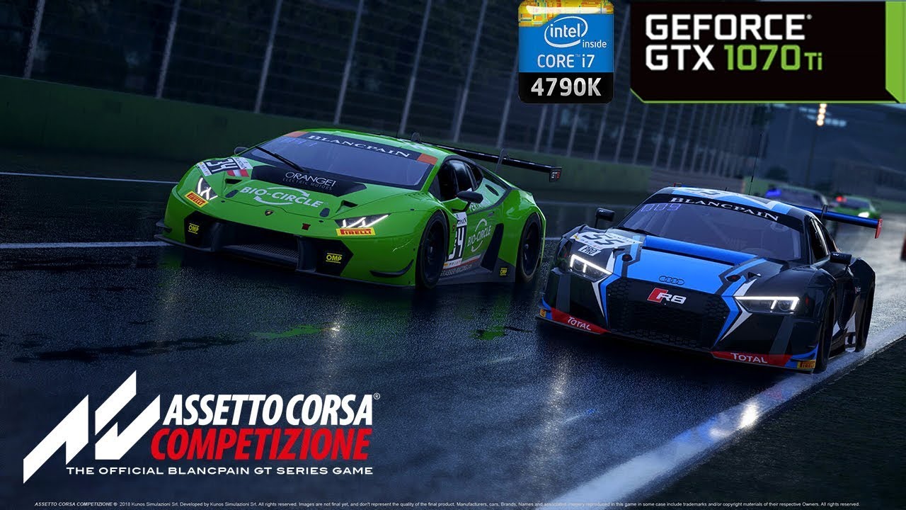 Assetto Corsa Competizione Early Access Gtx 1070 Ti I7 4790k Pc Max Settings 1440p Youtube Assetto Corsa Competizione Early Access Gtx 1070 Ti I7 4790k Pc Max Settings 1440p Youtube