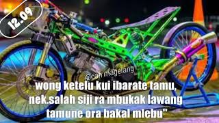 Story wa drag bike