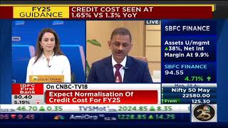 IDFC FIRST Bank MD & CEO, Mr V Vaidyanathan discusses FY24 results on CNBCTV18