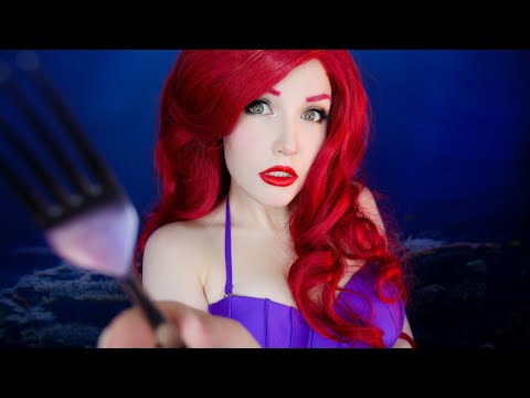 АСМР [RP] Русалочка 🐠🧜ASMR Mermaid 🐟 [Personal attention, whisper, sea] 🐡 Забота, Шепот, Море ~