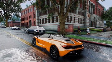 GTA 5 [ QuantV + NVE ] Photorealistic Graphics Mod Ray Tracing Gameplay On RTX™ 3080