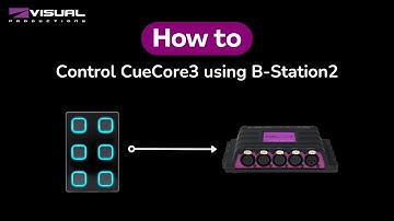 How to control a CueCore3 with a B-Station2