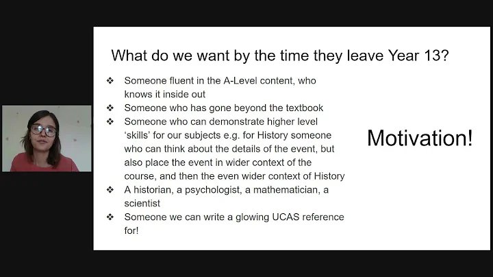 Vicki Barnett: Turning Year 11 into A Level students