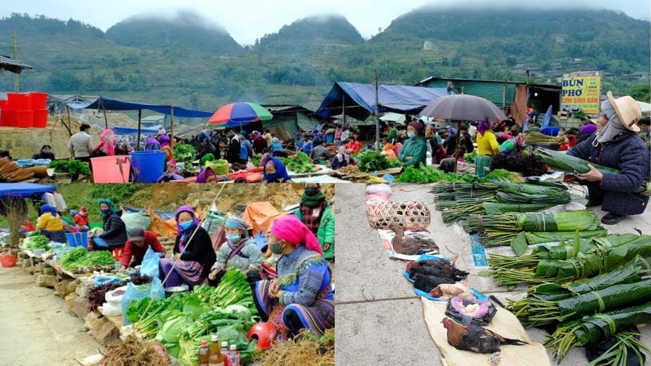 CHỢ PHIÊN TRÊN ĐỈNH CỦA 8 QUẢ NÚI LỚN - RẤT MỘC MẠC & BÁN NHIỀU ĐỒ LẠ | CHỢ BÁT ĐẠI SƠN HÀ GIANG