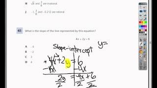 Question 41 - 8th Grade TCAP Practice Test