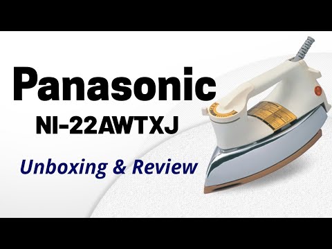 Best Iron Box ever | Panasonic Dry Iron NI-22AWTXJ | Unboxing And Review / Made in Japan