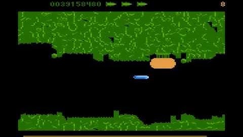 "Patrol in the Space" gameplay in normal mode (Atari)