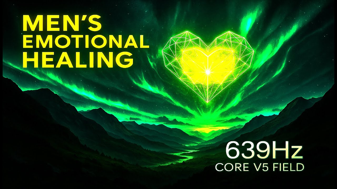 🌌 Men’s Emotional Healing – Core V5 Morphic Field (639 Hz Anchor)