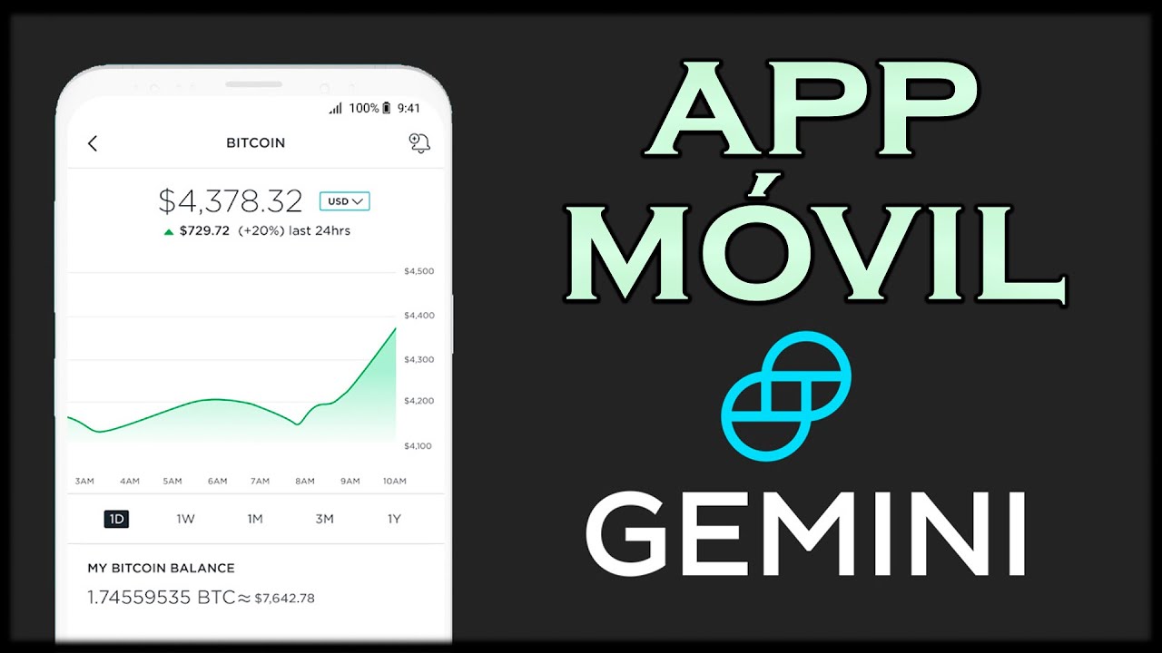 📱 Cómo Usar la APP de GEMINI en 2024 [MÓVIL] 📈 Comprar y Vender